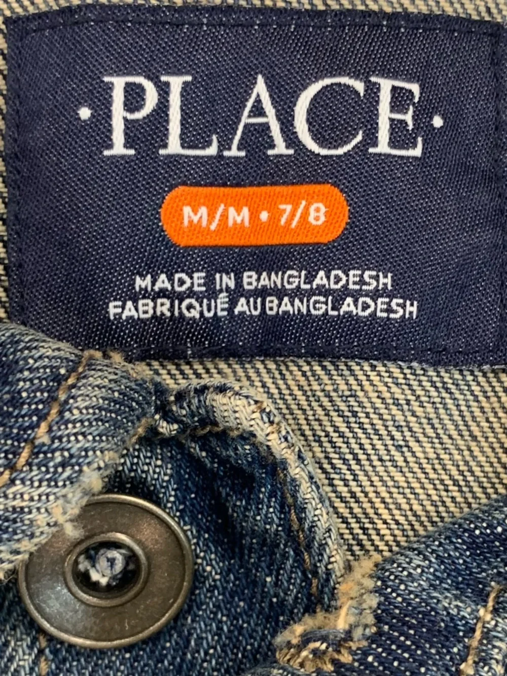 The Children's Place Dark Denim Jean Jacket